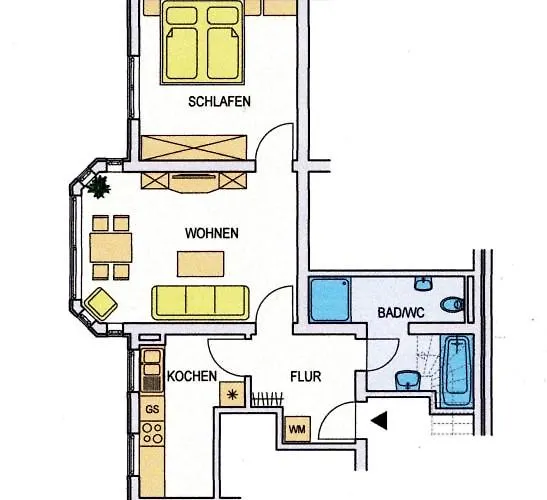 Geräumige 2-Zimmer Ferienwohnung in Freiburg Apartment Freiburg im Breisgau